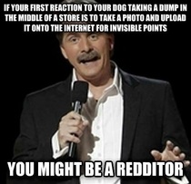 If anyone deserves to be called a redditor its him