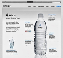 If Apple sold water