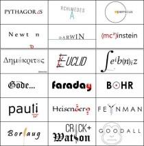 If great scientists had logos