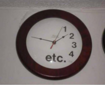 If I were a clock