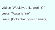 If I were Jesus
