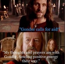 If Lord of the Rings happened in 