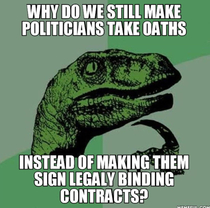 If only we could sue them for lying to us
