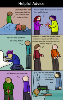 If physical diseases were treated like mental illness