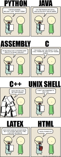 If programming languages were essays