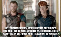 If the Thor movies stayed true to the myths