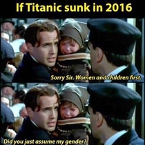If the titanic sunk in 