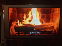 If you ever feel useless remember you can turn on subtitles for the Yule Log Merry Christmas