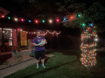 If you hold out long enough you too can have one of the best active Christma light displays in your city state or country Happy Christmas in July yall