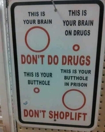 If you shoplift youre a total loose butthole