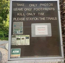 If your name is not Tim you are safe