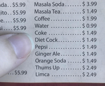 Ill have uhhhm one diet cock