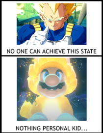 Ill show you the Saiyan power you fear so much