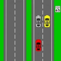 Ill try to make this as easy to understand as possible The driver of the gray car is an asshole