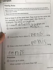 Im a school-age teacher this was one of my -year-olds finished homework sheet