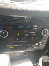 Im  but I always set the temp in my car this way because inside Im 