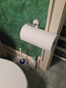 Im guessing we are out of toilet paper