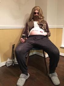 Im  months pregnant but I didnt want to do one of the standard pregnancy costumes