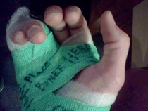 Im not allowed to sign casts anymore