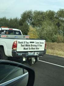 Im not usually a fan of honk if you love fill-in-the-blank but I approve of this message
