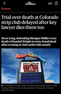 Im thinkingregardless of the lawsuit outcome we should avoid Shotgun Willies