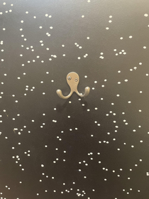 Im trying to leave this bathroom but this drunk octopus keeps trying to fight me