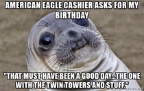 Im used to weird comments about my date of birth This one left me speechless