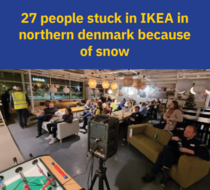 Imagine being stuck in IKEA for a night