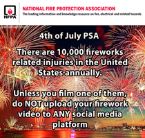 Important PSA for Independence Day