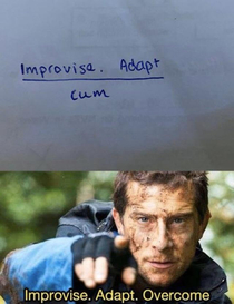 Improvise Adapt Over cum