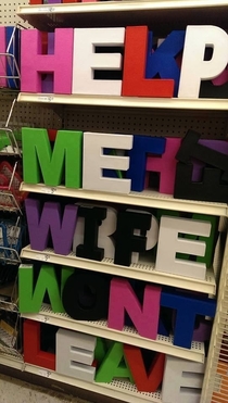 In a Michaels Craft Store