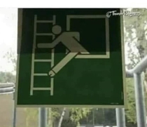 In an emergency throw your giant penis out of the window and run
