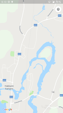 In Finland we have a river shaped like an ejaculating penis