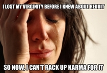 In light of people losing their virginity and posting about it