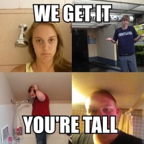 In light of the recent posts about height