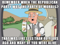 In my lifetime the US Republicans have gone from standing for the country to remove a corrupt President to standing AGAINST the country to uplift a corrupt President