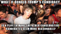 In regards to Trump running for president