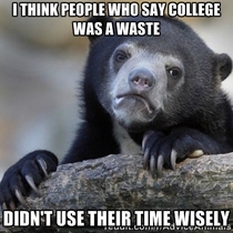 In response to all the higher education haters