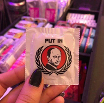 In Russia condom wears you