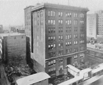 In  the Indiana Bell building was rotated  over a months time The -million-pound structure was moved  inches an hour All while  employees still worked inside There was no interruption to gas heat electricity water sewage or the telephone service they prov