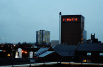 In  Thwaites Brewery in Blackburn UK was making staff redundant so the staff let the town know what they thought of their bosses
