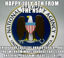 Independence Day Message from the NSA