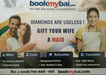 India knows the key to keeping your wife happy