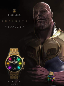 Infinity Rolex Watch