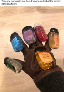 Infinity Sanitizer Gauntlet