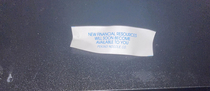 Injured my knee at work unsure how long Ill be out Got this fortune today workers comp here I come