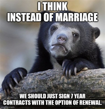 Instead of marriage