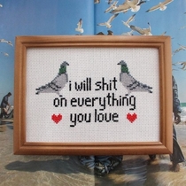 Interesting cross stitch