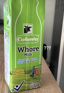 Interesting milk options in Colombia