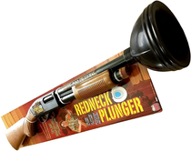 Introducing the redneck plunger Perfect for shits in the urinal At only  and it makes shotgun noises